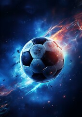 Fußball Ball - obrazy, fototapety, plakaty