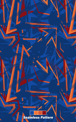 Vector abstract background with sport pattern for sublimation
