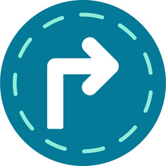 Turn Right Icon