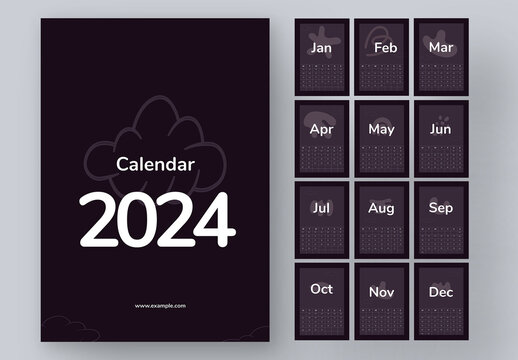 2024 Calendar Template