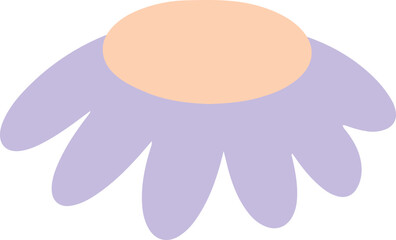 Hand Drawn Flower Element