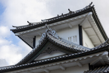Fototapeta na wymiar Scenery of the Kanazawa castle park in Kanazawa, Japan