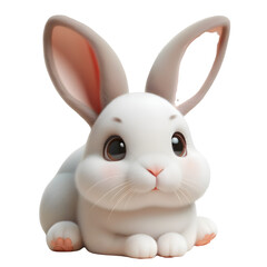 Obraz premium Bunny Bliss Rabbit Rhapsody