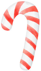Christmas candy candy cane illustration