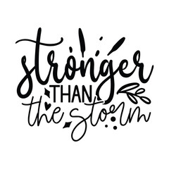 stronger than the storm
