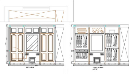vector illustration of detailed sketch of room interior