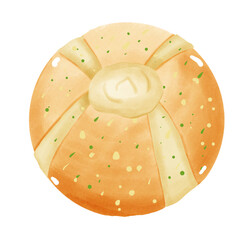 Garlic bread

