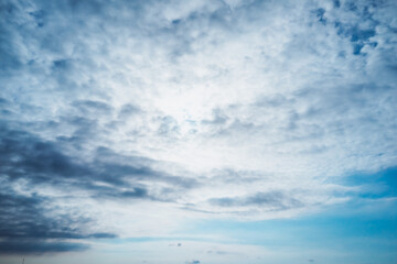 Naklejka na ściany i meble Beautiful blur dreamy sky background