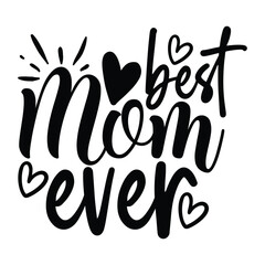 Obraz premium best mom ever 