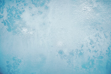 Blue concrete wall texture background