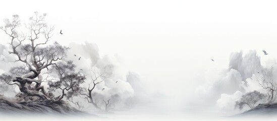 White isolated wallpaper