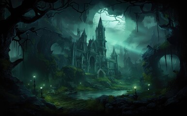 Obraz premium fantasy wallpaper background