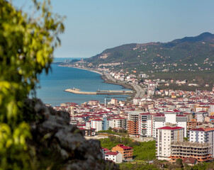 view of the coast of the region sea