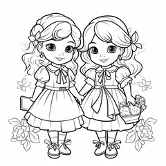 coloring books for adults, children, black and white, Good for children and adults coloring book pages.

