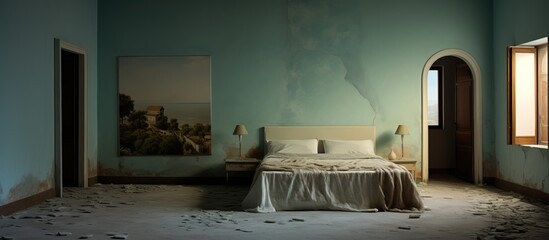 Obraz na płótnie Canvas Hotel s sleeping quarters