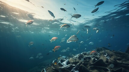 Fish and Waste in the Ocean
