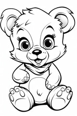 Obraz premium coloring books for adults, children, black and white, Good for children and adults coloring book pages.