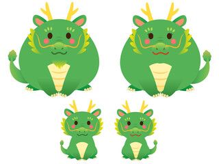 干支・辰年イラスト２