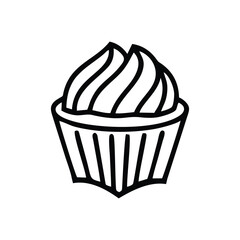 cake logo design,editable and resizable EPS 10