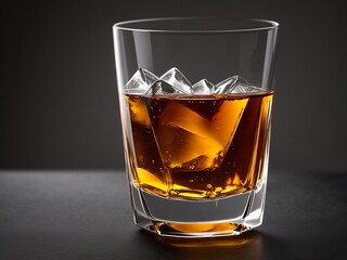 A whiskey glass