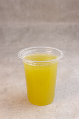 Es Tebu or Fresh Squeezed Sugar Cane Juice with Fresh Sugar Cane.