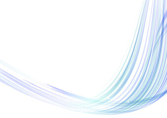 青系の抽象ライン背景