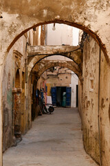Essaouira, antica città fortificata sull'oceano. Marocco