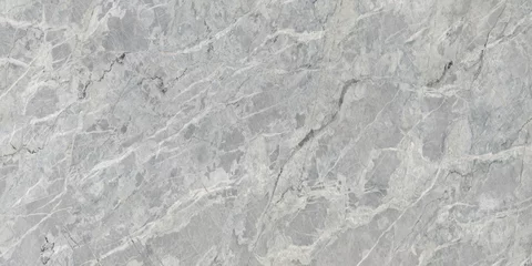 Keuken spatwand met foto Gray marble stone texture background pattern © Guoqing