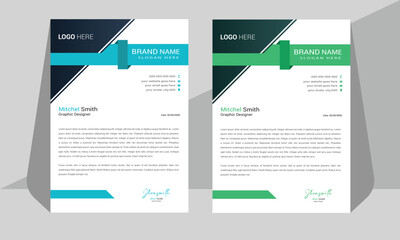 Letterhead design