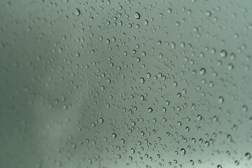 rain drops on window