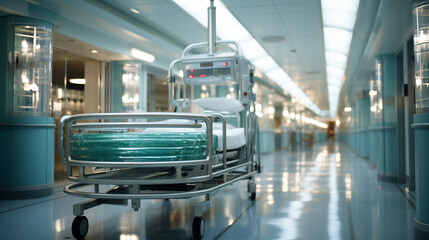 Fototapeta premium View of hospital interior.