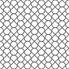 Seamless geometric pattern with a modern style