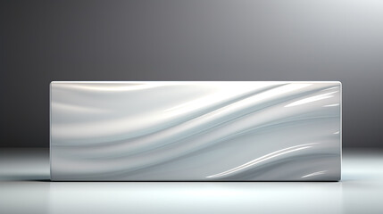 Monochrome geometric background with textured white rectangle.