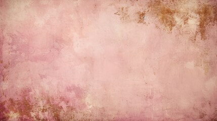 Fototapeta premium A romantic vintage pink background with aged textures