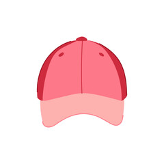 blank baseball cap cartoon. side sport, front object, visor fashion blank baseball cap sign. isolated symbol vector illustration