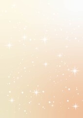Fototapeta premium Pastel sky and stars fantasy background. 