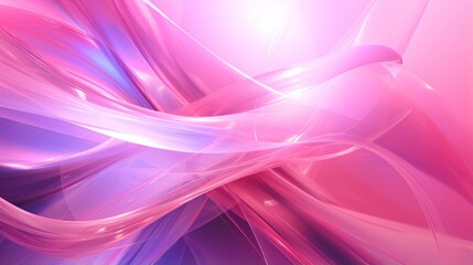 A digital art pink background with abstract elements