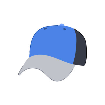 fashion baseball cap cartoon. clothing empty, accessory mockup, view uniform fashion baseball cap sign. isolated symbol vector illustration