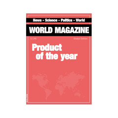 Magazine product of the year concept