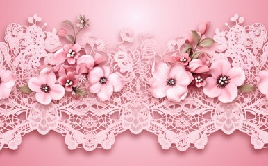 sweet lace pattern wallpaper background, postcards, greeting cards, wedding invitations, romantic events