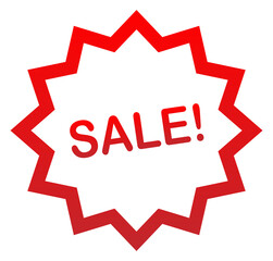 sign percent sale discount symbol sign star tag icon gardient design