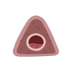 pet cat house tree cartoon. home animal, cute domestic, kitty feline pet cat house tree sign. isolated symbol vector illustration