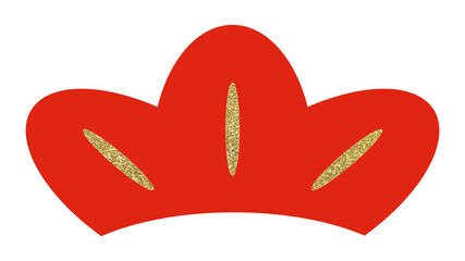  Japanese traditional glittering icon	