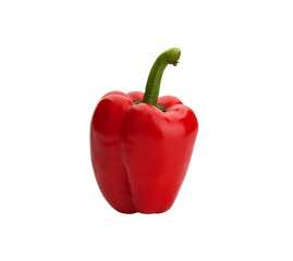 Red bell pepper isolated transparen png
