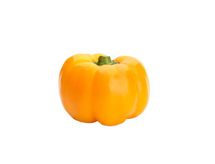 Yellow bell pepper isolated transparen png