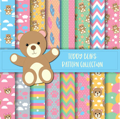 Teddy bear pattern collection