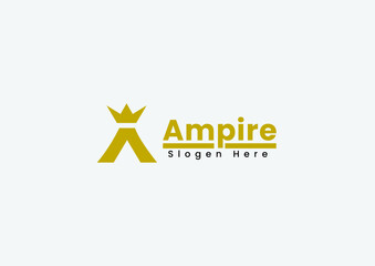 A letter Logo | Crown Logo | A logo