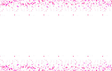 pink stary sparkles shiny dots powder frame border shape element