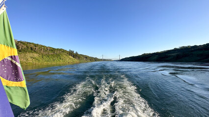 Photo taken on the Iguassu River.