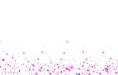 pink stary sparkles shiny dots powder frame border shape element